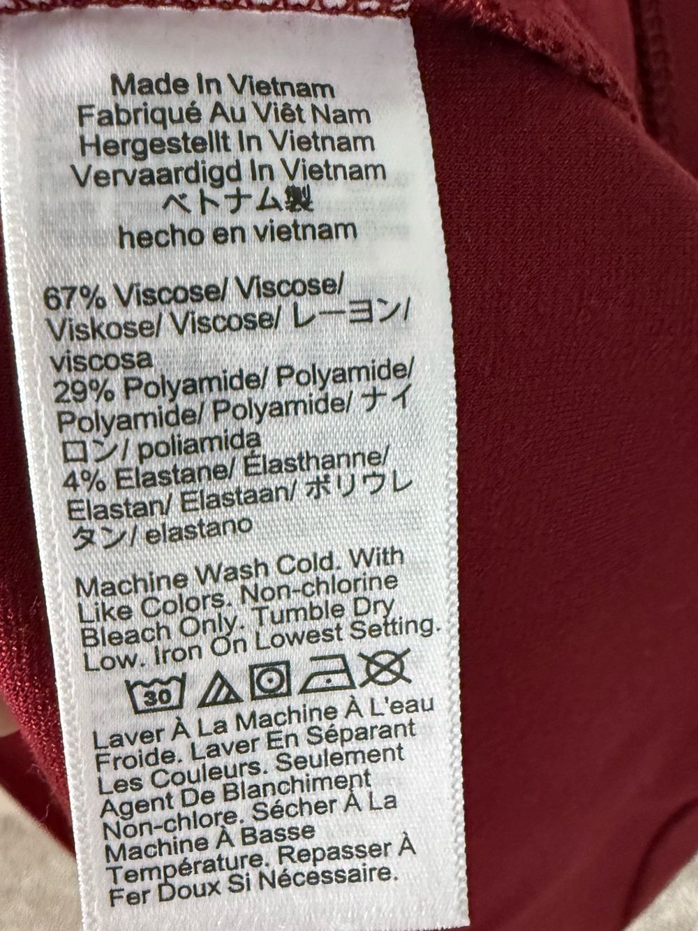 New J. Crew Nadia Ponte Sleeveless Dress Midi Bordeaux Berry Women’s Size Small - Picture 10 of 14